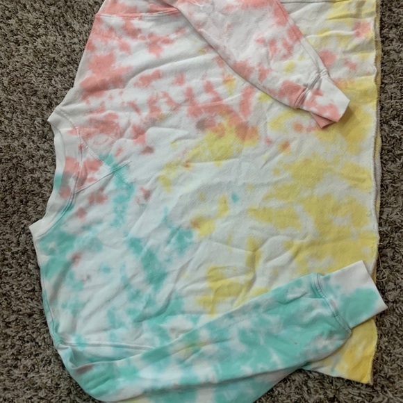 Cropped tie dye sweater sheisbtq - Picture 4 of 7